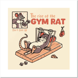 The Rise Of The Gym Rat Posters and Art